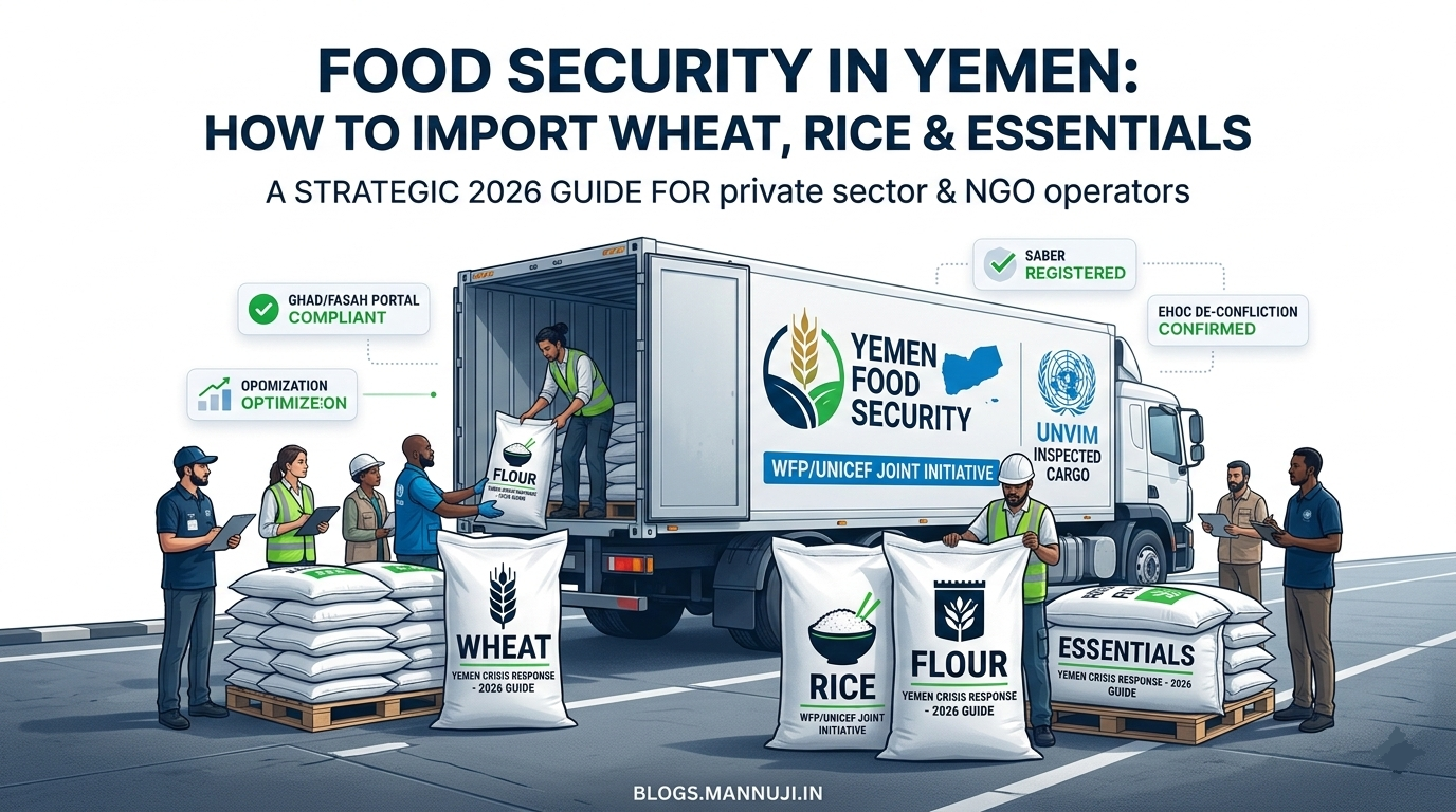 Food Security in Yemen: How to Import Wheat & Rice (2026)