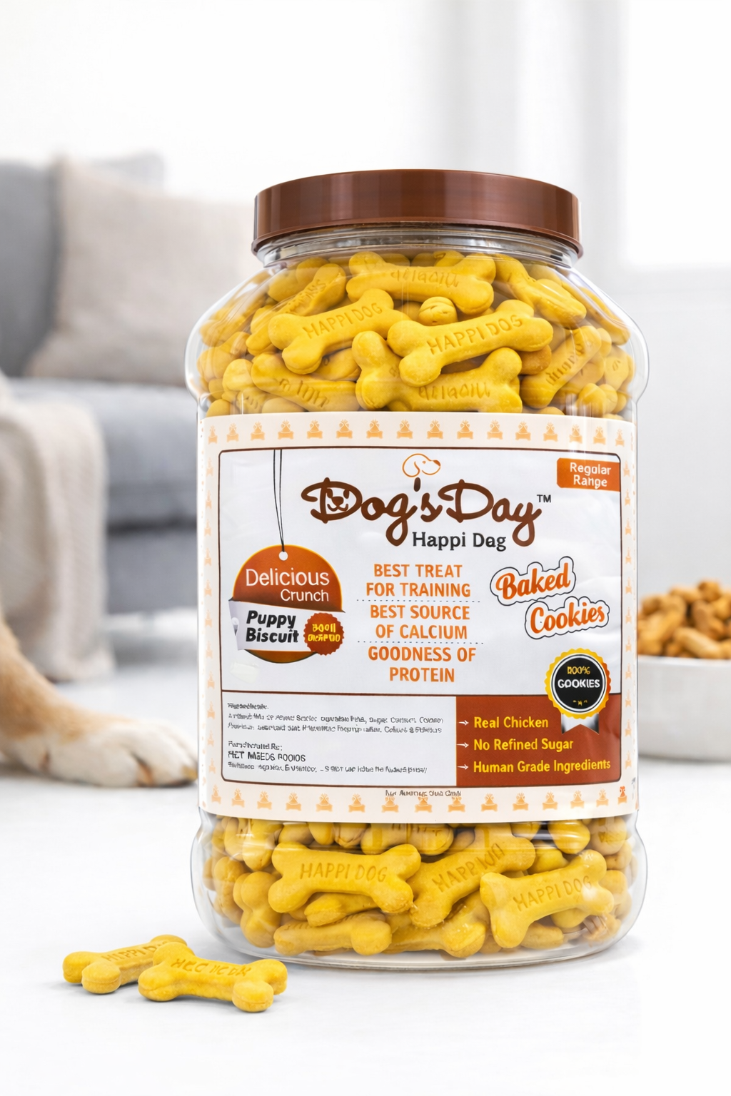 Adult Dog Biscuits Egg Flavour 800 Gm