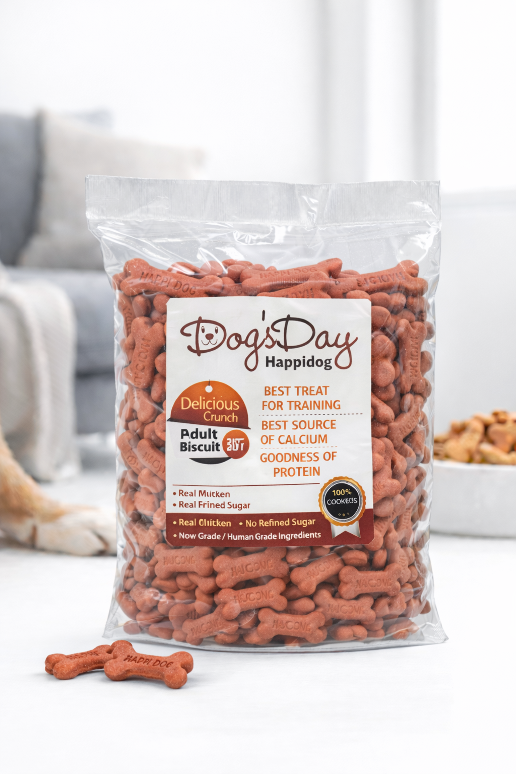 Adult Dog Biscuits Mutton Flavour 1 Kg