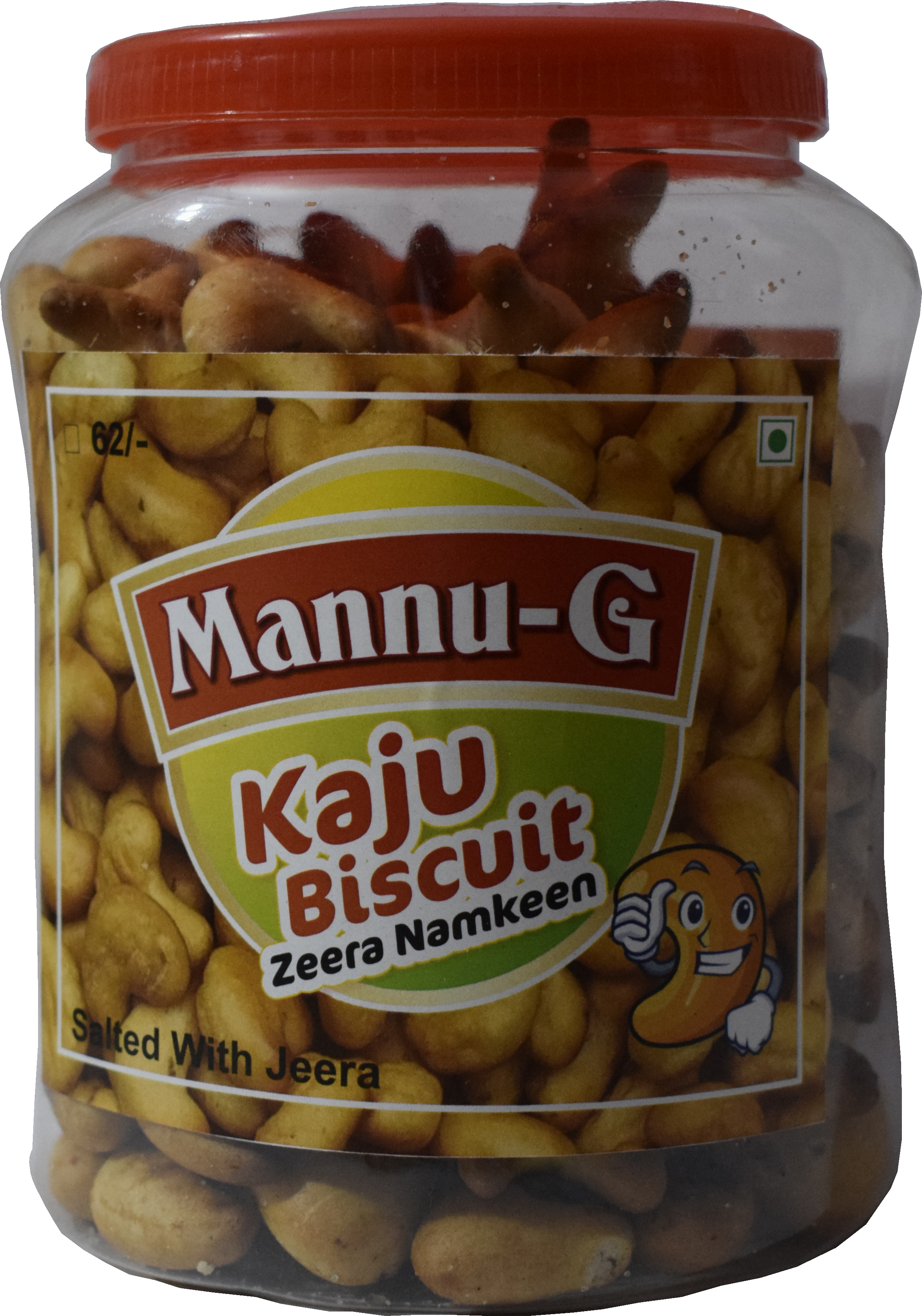 KAJU SALTED WITH JEERA 150 GM PET JAR