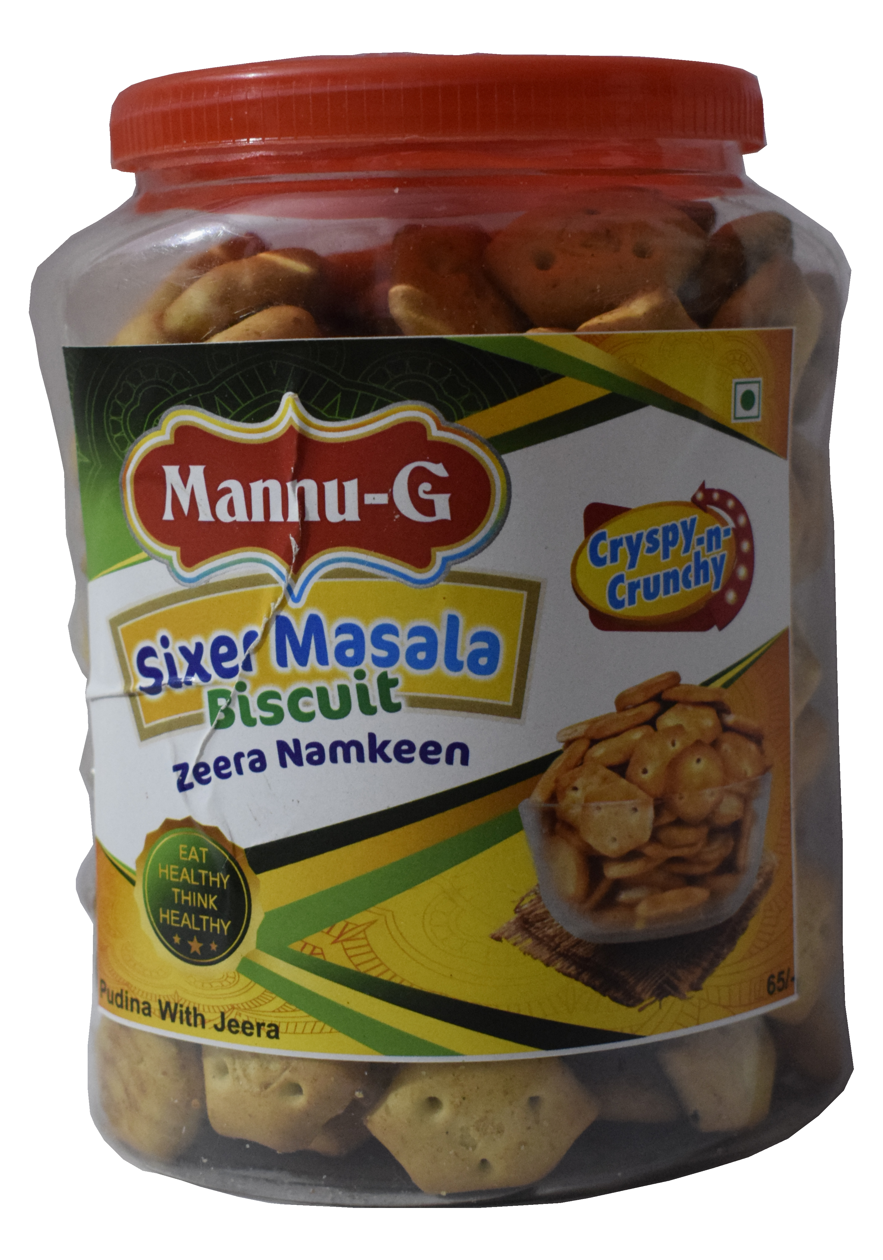 SIXCER PUDINA WITH JEERA 150 GM PET JAR